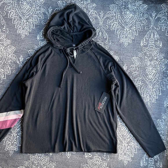 Wildfox Sweat Halo Hoodie Sweatshirt Size Large - Picture 5 of 9